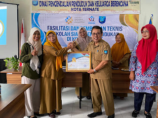 DPPKB TERNATE KOLABORASI BKKBN GELAR PEMBINAAN TEKNIS SEKOLAH SIAGA KEPENDUDUKAN