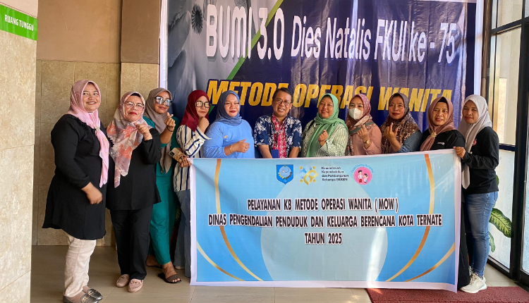 DPPKB KOTA TERNATE SUKSES GELAR PELAYANAN KB MOW SECARA GRATIS